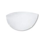 Arandela Taschibra Jurerê 30cm Vidro Fosco Branca