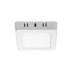 Painel LED de sobrepor quadrado 6W 3000K Taschibra