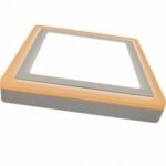 Painel LED de sobrepor dual color quadrado 18W Taschibra
