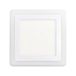Painel LED de embutir dual color quadrado 18W Taschibra
