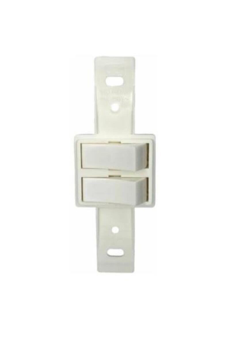 INTERRUP-P-CONDULETE-2TS.-S-PLACA-BRANCA-KLIN-WEG-13328225-1.jpg 2 interruptores simples para condulete branca Klin - Imagem 1