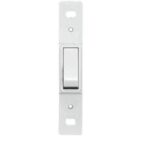 1 interruptor simples para condulete branca Klin
