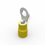 Terminal anel m5 4.0-6.0mm² amarelo cobre estanhado