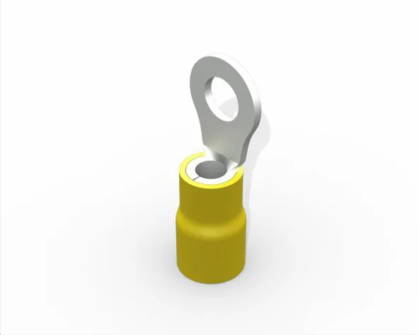 Terminal anel m5 4.0-6.0mm² amarelo cobre estanhado - Imagem 1