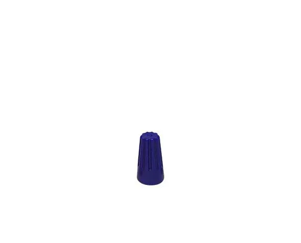 Terminal conector de torção 3x1.5mm² azul nylon - Imagem 1