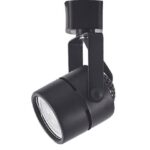 Spot para trilho MR16 preto MBLed