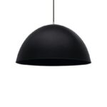 Pendente td821f grande 1xe27 preto Taschibra