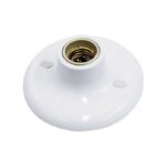 Plafon E27 branco Taschibra