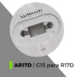Base soquete adaptador lâmpada R17D HO para G13 Lumanti