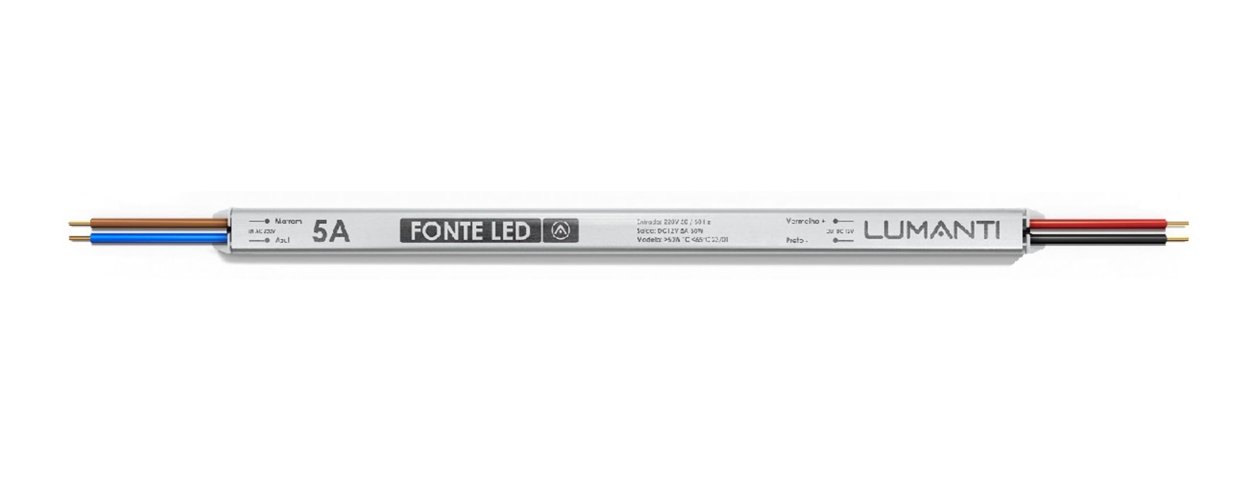 FLS125-scaled-1.jpg Fonte linear slim 12V 5.0A 60W bivolt Lumanti - Imagem 1