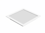 Luminária LED Flat alumínio embutir quadrada 12W 6500K 165x165mm Lumanti