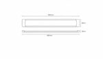 Luminária Slim Fit LED 36W 6500K 1000x50x25mm Lumanti - Imagem 7