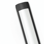 Luminária Slim Fit LED preto 18W 6500K 500x50x25mm Lumanti