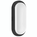 Arandela tartaruga preta LED 8W 3000K Lumanti