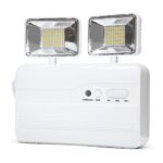 Luminária de emergência LED 12W 2 faróis Lumanti