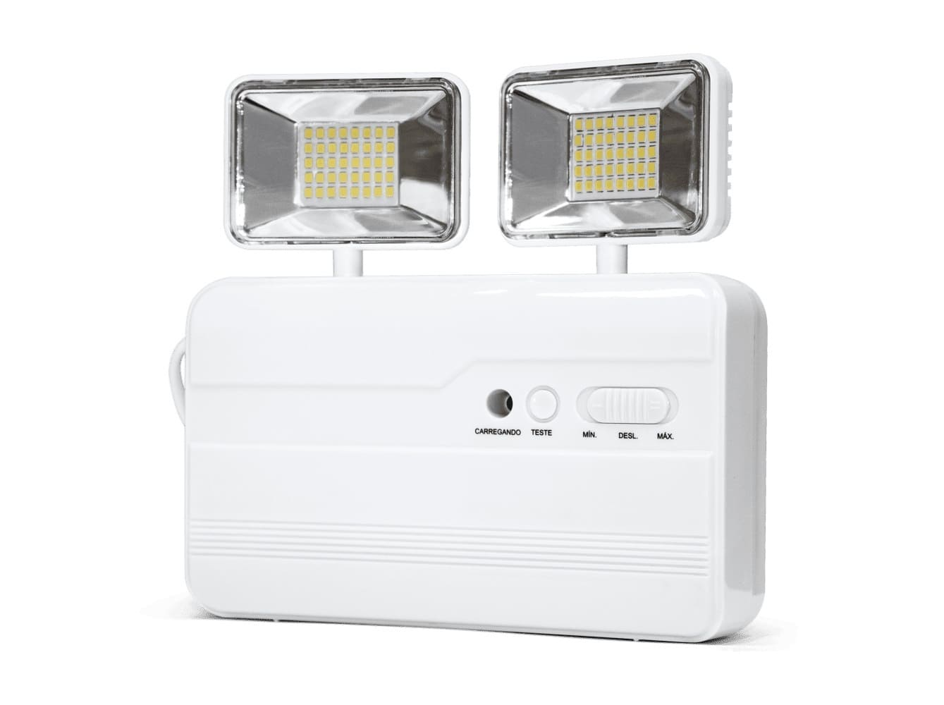 LLE2200E.jpg Luminária de emergência LED 12W 2 faróis Lumanti - Imagem 1