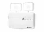Luminária de emergência LED 12W 2 faróis Lumanti - Imagem 2