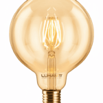 Lâmpada vintage G95 LED filamento 4W 2400K âmbar G9 Lumanti - Imagem 2