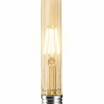 Lâmpada vintage T30 LED filamento 4W 2400K âmbar Lumanti - Imagem 2