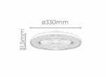 Luminária High Bay UFO LED 200W 5500K IP66 Lumanti - Imagem 6