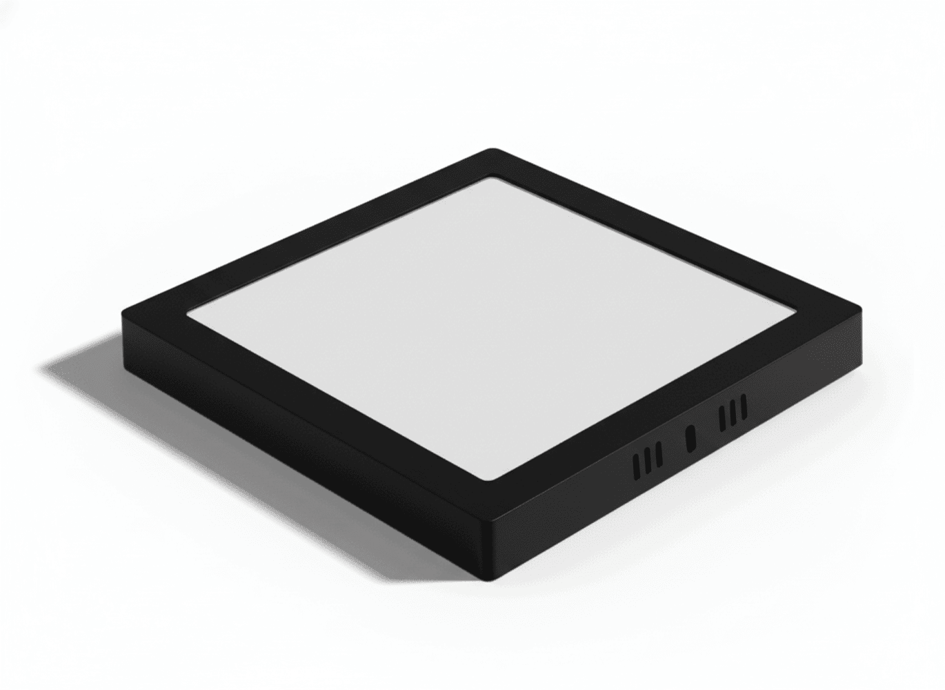 SOBREPOR-2.png Luminária LED Flat alumínio sobrepor quadrada preto 24W 3000K 275x275mm Lumanti - Imagem 1