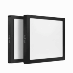 Luminária LED Flat alumínio sobrepor quadrada preto 24W 3000K 275x275mm Lumanti - Imagem 4