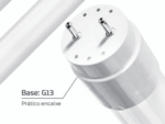 Lâmpada tubular LED HO T8 2385mm 40W 6500K bivolt Lumanti - Imagem 3