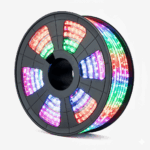 Mangueira luminosa LED 10mm 2 fios multicolor 220V Lumanti