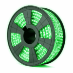 Mangueira luminosa LED 10mm 2 fios verde 220V Lumanti