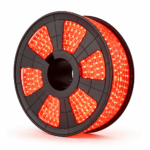 Mangueira luminosa LED 10mm 2 fios vermelha 220V Lumanti
