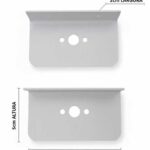 Suporte lateral módulo LED High power 1x100w Lumanti slml1001hp - Imagem 2