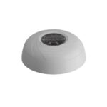 Sensor de presença teto 360° microcontrolado inrush control DIP branco bivolt Exatron lestnidp