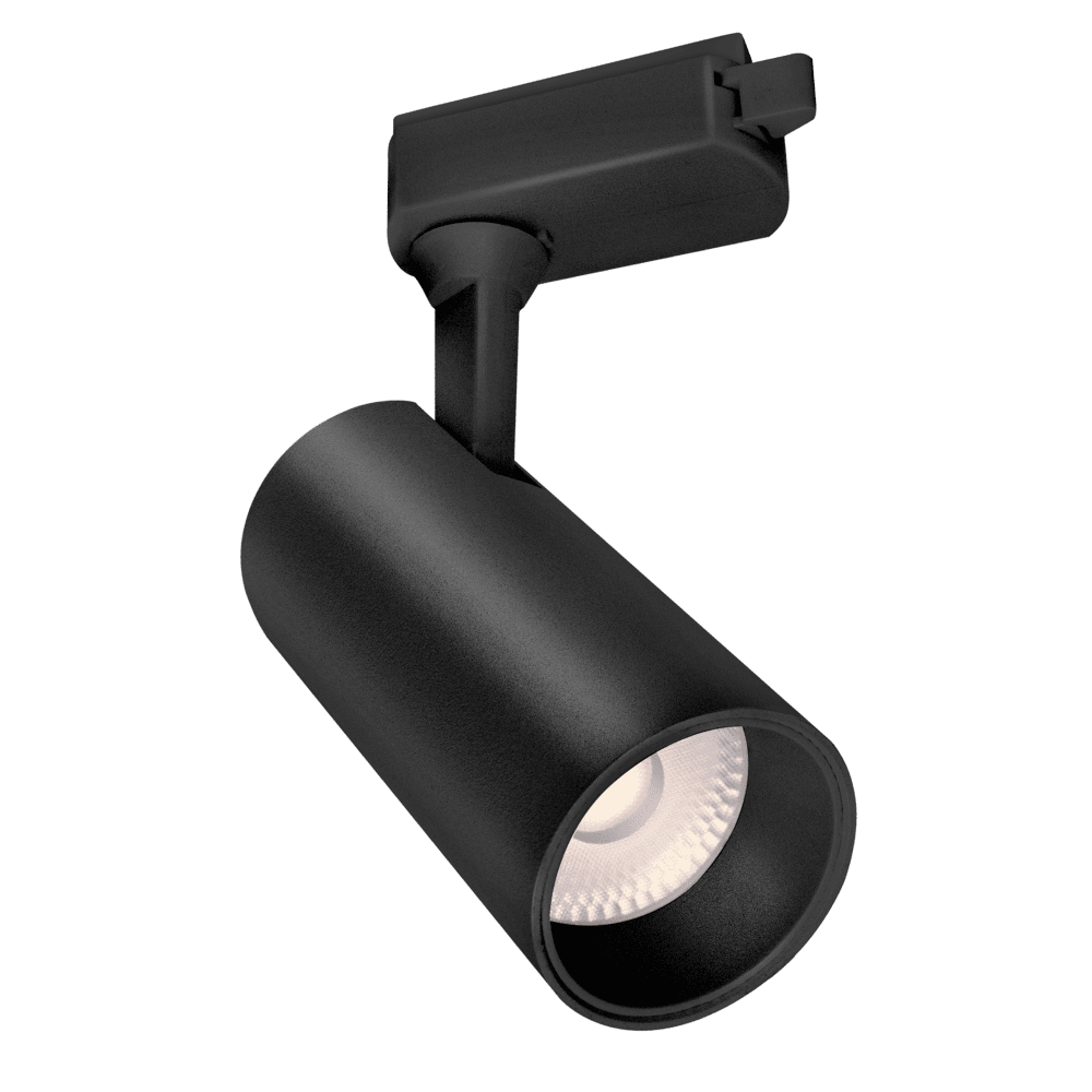 PRETO-LED-INTEGRADO.png Spot para trilho Tube preto LED 10W 3000K autovolt Lumanti - Imagem 1