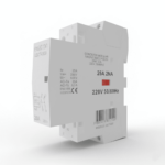 Contator modular 2P 2na 25A 220V relé magnético 50/60hz Exatron lect4000