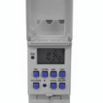 Interruptor temporizado digital trilho DIN 16A 40 programas bivolt Exatron letm4004 - Imagem 2