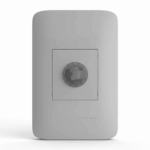 Sensor de presença parede 110° 4x2 microcontrolado trimpot bivolt Exatron lesp4008