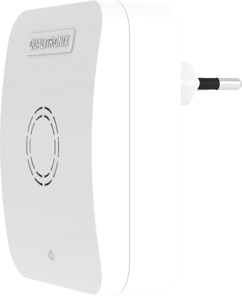 Qc1B-1.png Campainha sem fio 150m 52 toques musicais bivolt Qualitronix qc1 - Imagem 1
