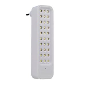Luminária de emergência Plug 30 LEDS 1W 100lm bivolt Blumenau 40030235