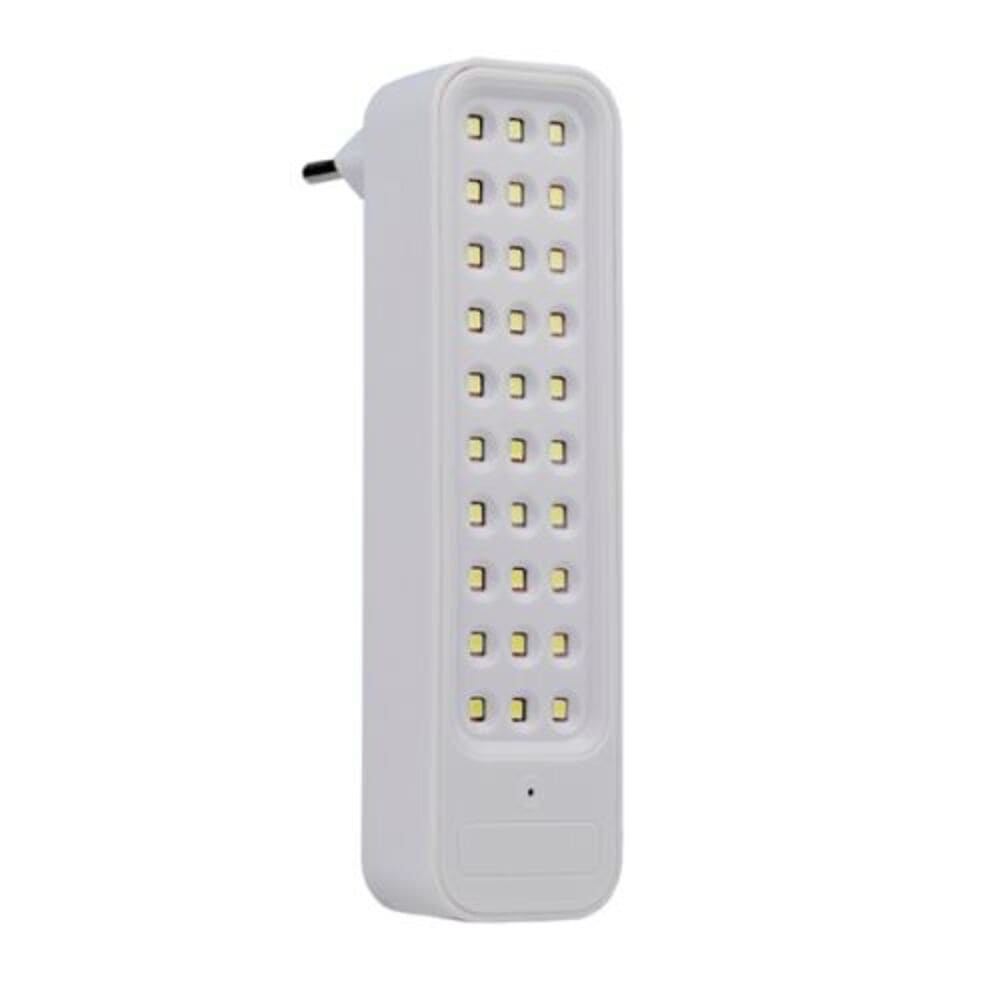 Luminária de emergência Plug 30 LEDS 1W 100lm bivolt Blumenau 40030235 Luminária de emergência Plug 30 LEDS 1W 100lm bivolt Blumenau 40030235