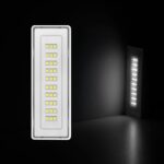 Luminária de emergência Slim 30 LEDS 1W 100lm bivolt Blumenau 40030134