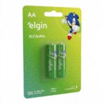 Pilha AA Alcalina Elgin com 2 (Pequena)