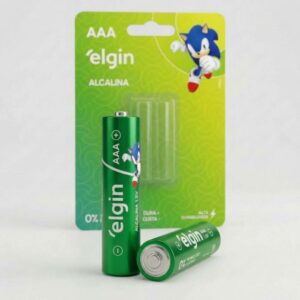 Pilha AAA Alcalina Elgin com 2 (Palito) – foto 2