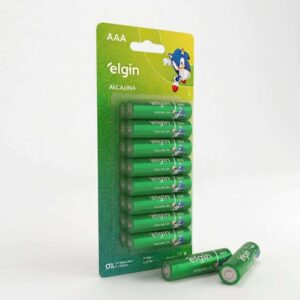 Pilha AAA Alcalina Elgin com 16 (Palito) – foto 2