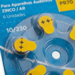 Pilha Auditiva 675 PR70 Zinco-Ar para Aparelho Auditivo – foto 3