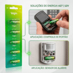 Bateria A27 12V para Controle de Portão e Alarme – foto 5