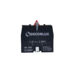 Bloco de Contato 1NF 220V 5A Vermelho