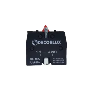 Bloco de Contato 1NF 220V 5A Vermelho