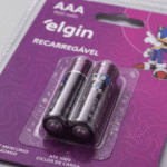 Pilha Recarregável AAA 900 mAh Elgin (Palito) com 2 – pilha recarregável aaa 900mah – foto 3