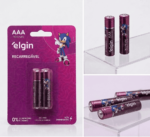 Pilha Recarregável AAA 900 mAh Elgin (Palito) com 2 – pilha recarregável aaa 900mah – foto 2