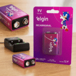 Bateria 9V Recarregável Elgin para Microfone e Multímetro – foto 3